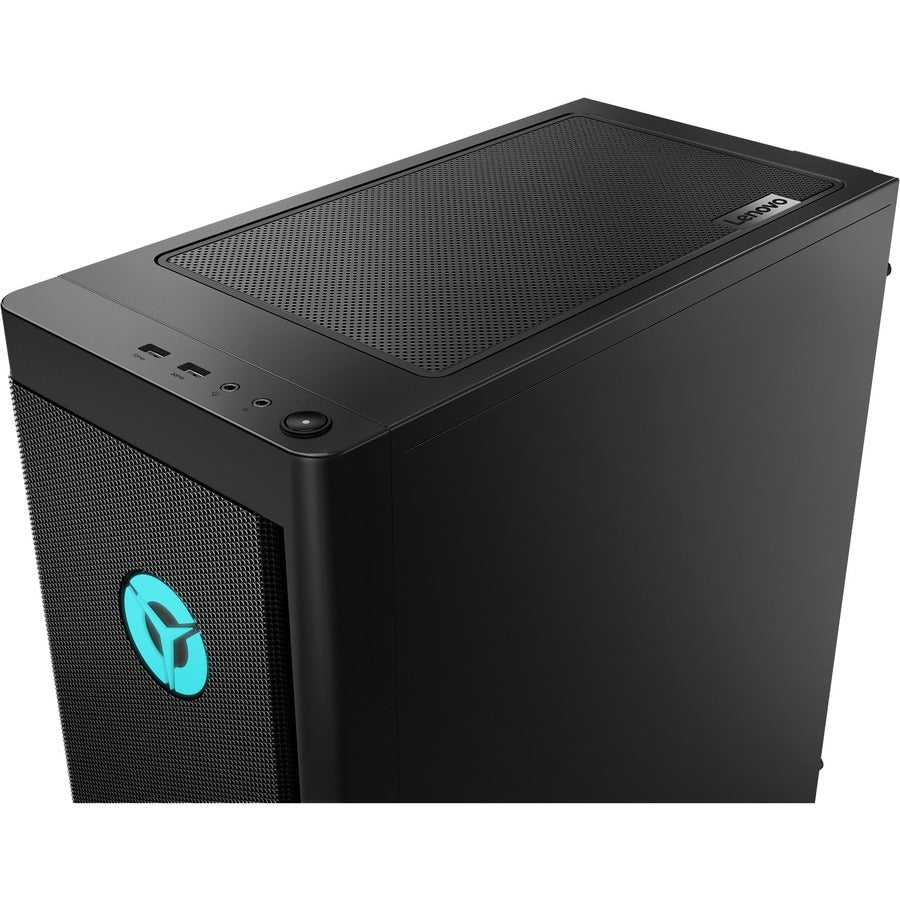 Ordinateur de bureau de jeu Lenovo Legion T5 26IOB6 90RS000NUS - Intel Core i7 11e génération i7-11700 Octa-core (8 cœurs) 2,50 GHz - 16 Go de RAM DDR4 SDRAM - Disque dur 1 To - SSD M.2 PCI Express NVMe 1 To - Tour - Noir 90RS000NUS