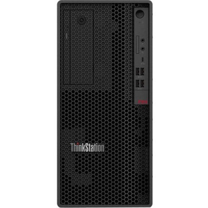 Lenovo ThinkStation P350 30E3002PUS Workstation - 1 x Intel Core i7 Octa-core (8 Core) i7-11700K 11th Gen 3.60 GHz - 16 GB DDR4 SDRAM RAM - 512 GB SSD - Tower - Raven Black 30E3002PUS
