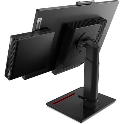 Ordinateur de bureau Lenovo ThinkCentre M80q Gen 3 11U10042US - Intel Core i5 12e génération i5-12500T Hexa-core (6 cœurs) 2 GHz - 8 Go de RAM DDR5 SDRAM - 256 Go SSD M.2 PCI Express NVMe 4.0 x4 - Minuscule - Noir 11U10042US