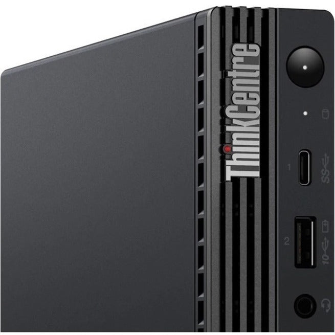 Ordinateur de bureau Lenovo ThinkCentre M80q 11QA0009CA - Intel Core i5 10e génération i5-10500T Hexa-core (6 cœurs) 2,30 GHz - 16 Go de RAM DDR4 SDRAM - 256 Go de SSD PCI Express NVMe - Tiny 11QA0009CA