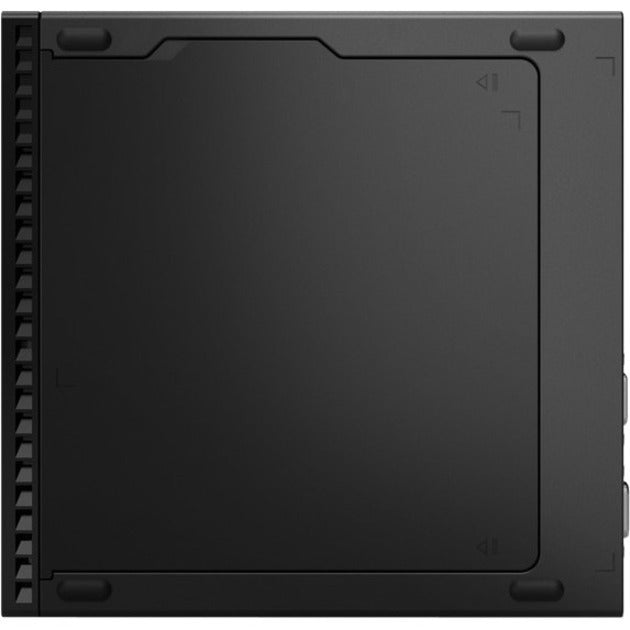 Ordinateur de bureau Lenovo ThinkCentre M70q 11DT00FSUS - Intel Core i3 10e génération i3-10100T Quad-core (4 cœurs) 3 GHz - 8 Go de RAM DDR4 SDRAM - 128 Go SSD M.2 PCI Express NVMe 3.0 x2 - Minuscule - Noir 11DT00FSUS