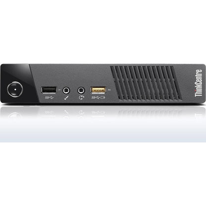 Ordinateur de bureau Lenovo ThinkCentre M53 10DC001HUS - Intel Pentium J2900 Quad-core (4 cœurs) 2,41 GHz - 4 Go de RAM DDR3L SDRAM - 180 Go Serial ATA/300 SSD - Tiny - Business Black 10DC001HUS