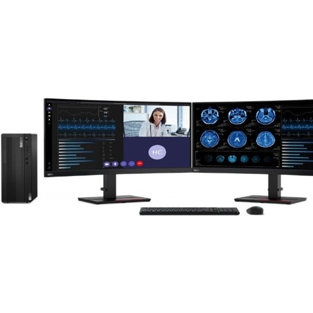 Ordinateur de bureau Lenovo ThinkCentre M75s Gen 2 11JB000PUS - AMD Ryzen 5 4650G Hexa-core (6 cœurs) 3,70 GHz - 8 Go de RAM DDR4 SDRAM - Disque dur 1 To - Petit format - Noir corbeau 11JB000PUS