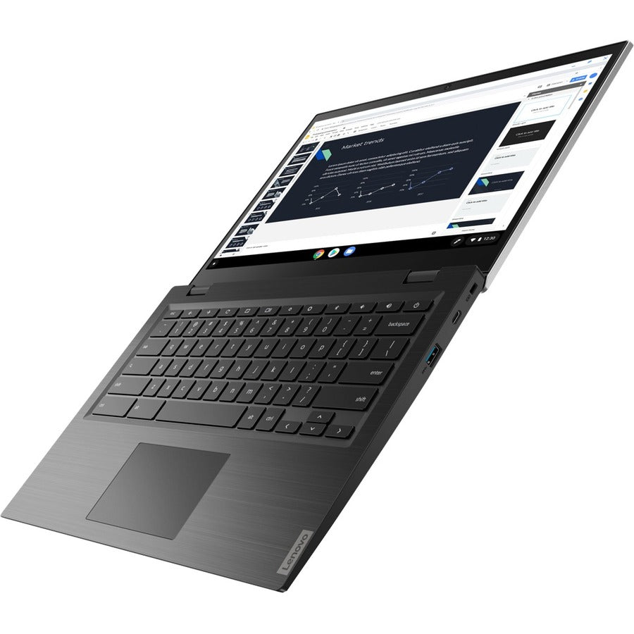 Chromebook Lenovo 14e 81MH005PCF Chromebook 14" - Full HD - 1920 x 1080 - AMD A-Series A4-9120C Dual-core (2 Core) 1,60 GHz - 8 Go de RAM totale - 64 Go de mémoire flash - Gris minéral 81MH005PCF