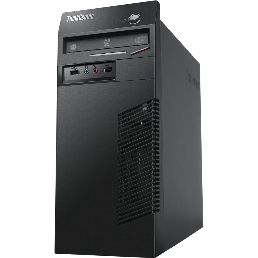 Ordinateur de bureau Lenovo ThinkCentre M72e 3597G2U - Intel Pentium G2120 3,10 GHz - 4 Go RAM DDR3 SDRAM - Disque dur 500 Go - Tour - Noir professionnel 3597G2U