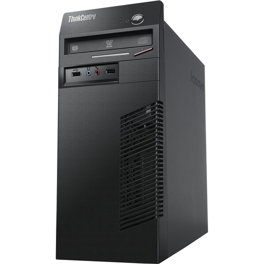 Ordinateur de bureau Lenovo ThinkCentre M72e 3597G2U - Intel Pentium G2120 3,10 GHz - 4 Go RAM DDR3 SDRAM - Disque dur 500 Go - Tour - Noir professionnel 3597G2U