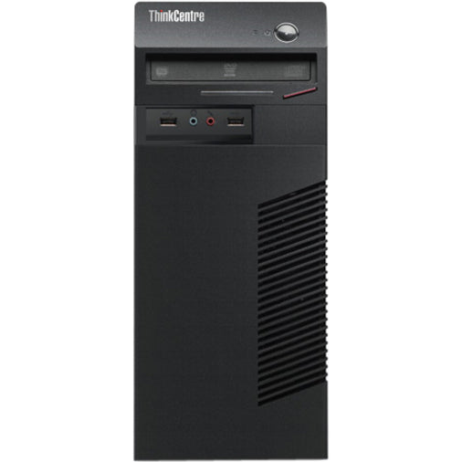 Ordinateur de bureau Lenovo ThinkCentre M72e 3597G2U - Intel Pentium G2120 3,10 GHz - 4 Go RAM DDR3 SDRAM - Disque dur 500 Go - Tour - Noir professionnel 3597G2U