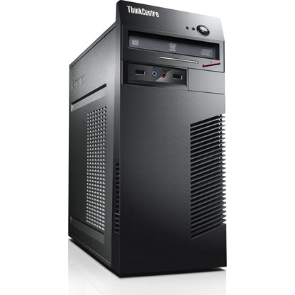 Ordinateur de bureau Lenovo ThinkCentre M72e 3597G2U - Intel Pentium G2120 3,10 GHz - 4 Go RAM DDR3 SDRAM - Disque dur 500 Go - Tour - Noir professionnel 3597G2U