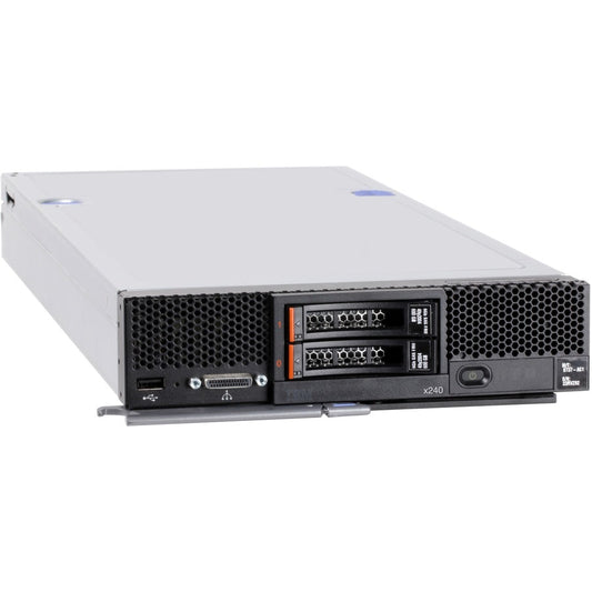 Serveur lame Lenovo Flex System x240 7162F4U - 1 x Intel Xeon E5-2650L v2 1,70 GHz - 16 Go RAM - Contrôleur SAS 6 Gb/s, Serial ATA/600 7162F4U