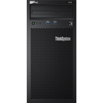 Lenovo ThinkSystem ST50 7Y48A02NNA 4U Tower Server - 1 x Intel Xeon E-2276G 3.80 GHz - 8 GB RAM - Serial ATA/600 Controller 7Y48A02NNA