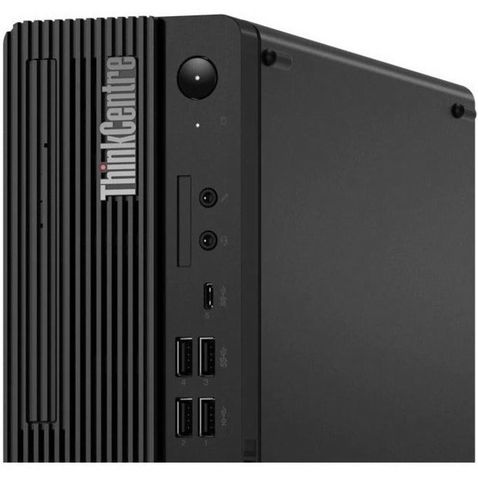 Ordinateur de bureau Lenovo ThinkCentre M80s 11CU003QUS - Intel Core i5 10e génération i5-10600 Hexa-core (6 cœurs) 3,30 GHz - 16 Go de RAM DDR4 SDRAM - 256 Go de SSD M.2 PCI Express NVMe x4 - Petit facteur de forme - Noir 11CU003QUS