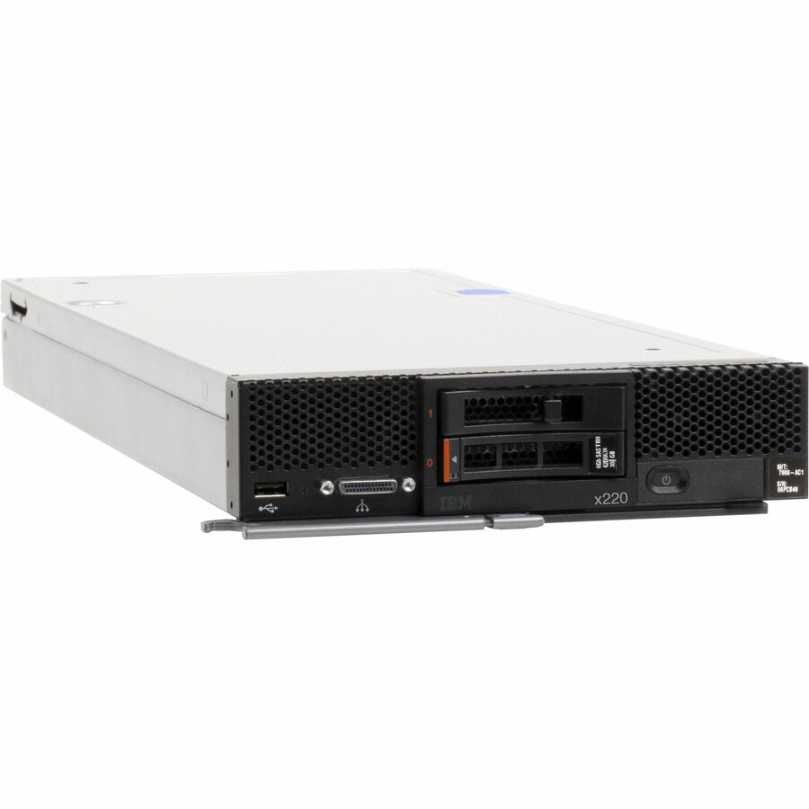 Serveur Lenovo Flex System x220 7906A2U - 1 x Intel Pentium 1403 2,60 GHz - 4 Go de RAM - Contrôleur Serial ATA/600 7906A2U