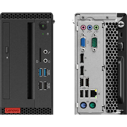 Ordinateur de bureau Lenovo ThinkCentre M75s-1 11A9000MUS - AMD Ryzen 3 3200G 3,60 GHz - 8 Go de RAM DDR4 SDRAM - Disque dur 1 To - Petit format - Noir corbeau 11A9000MUS