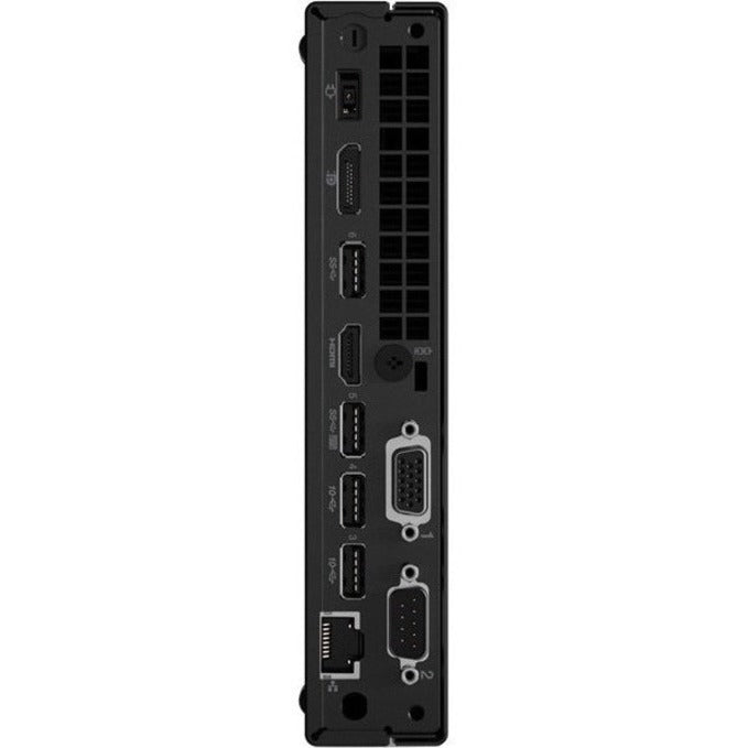 Ordinateur de bureau Lenovo ThinkCentre M80q 11DN008YCA - Intel Core i5 10e génération i5-10500T Hexa-core (6 cœurs) 2,30 GHz - 16 Go RAM DDR4 SDRAM - 256 Go NVMe M.2 PCI Express PCI Express NVMe x4 SSD - Minuscule - Noir 11DN008YCA