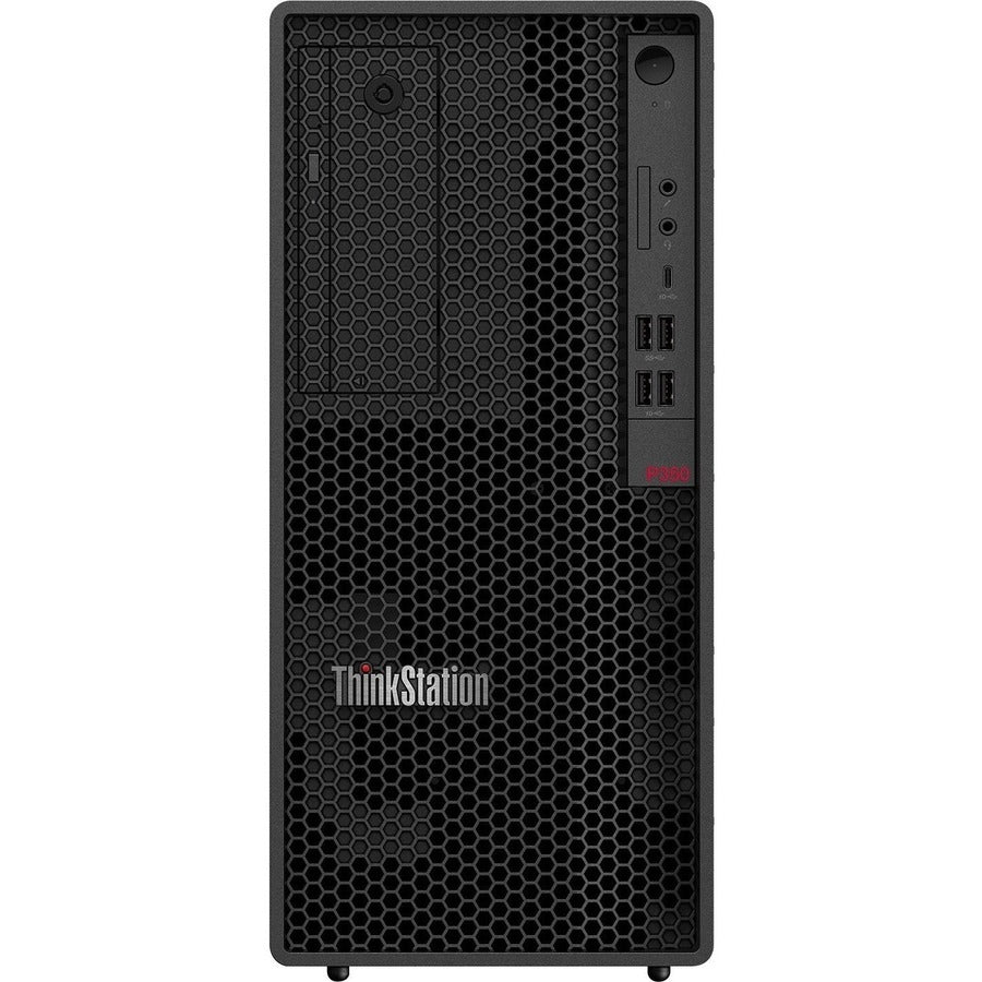Lenovo ThinkStation P350 30E3003QCA Workstation - 1 x Intel Core i9 Octa-core (8 Core) i9-11900 11th Gen 2.50 GHz - 16 GB DDR4 SDRAM RAM - 1 TB SSD - Tower - Raven Black 30E3003QCA