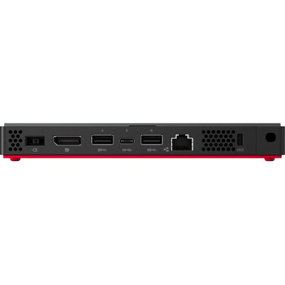 Ordinateur de bureau Lenovo ThinkCentre M90n-1 11AM001RUS - Intel Core i3 8e génération i3-8145U Dual-core (2 cœurs) 2,10 GHz - 4 Go de RAM DDR4 SDRAM - 128 Go NVMe M.2 PCI Express PCI Express NVMe 3.0 x2 SSD - Nano - Noir 11AM001RUS