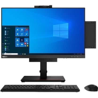 Ordinateur de bureau Lenovo ThinkCentre M75q Gen 2 11JN004GCA - AMD Ryzen 5 PRO 5650GE Hexa-core (6 cœurs) 3,40 GHz - 8 Go de RAM DDR4 SDRAM - 256 Go NVMe M.2 PCI Express PCI Express NVMe SSD - Minuscule - Noir 11JN004GCA