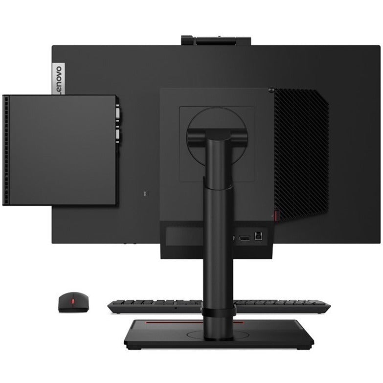 Ordinateur de bureau Lenovo ThinkCentre M75q Gen 2 11JN004GCA - AMD Ryzen 5 PRO 5650GE Hexa-core (6 cœurs) 3,40 GHz - 8 Go de RAM DDR4 SDRAM - 256 Go NVMe M.2 PCI Express PCI Express NVMe SSD - Minuscule - Noir 11JN004GCA