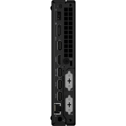 Ordinateur de bureau Lenovo ThinkCentre M90q Gen 3 11U5000TCA - Intel Core i5 12e génération i5-12500 Hexa-core (6 cœurs) 3 GHz - 8 Go de RAM DDR5 SDRAM - 128 Go NVMe M.2 PCI Express PCI Express NVMe 3.0 x2 SSD - Minuscule - Noir 11U5000TCA