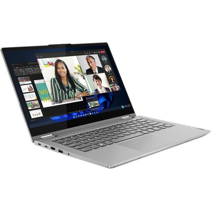 Lenovo ThinkBook 14s Yoga G2 IAP 21DM0014CA 14" Touchscreen Notebook - Full HD - 1920 x 1080 - Intel Core i5 12th Gen i5-1235U Deca-core (10 Core) - 8 GB Total RAM - 8 GB On-board Memory - 256 GB SSD - Mineral Gray 21DM0014CA