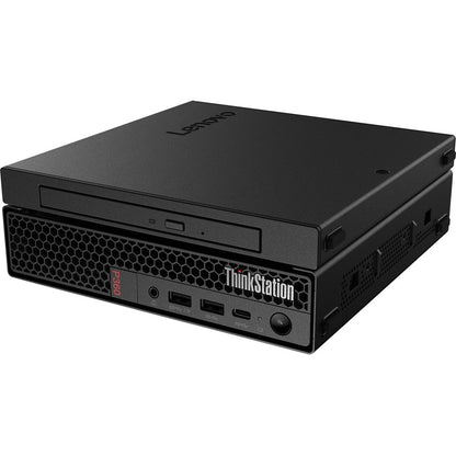Lenovo ThinkStation P360 30FA0019US Workstation - 1 x Intel Core i9 Hexadeca-core (16 Core) i9-12900T 12th Gen 1.40 GHz - 16 GB DDR5 SDRAM RAM - 512 GB SSD - Tiny - Black 30FA0019US