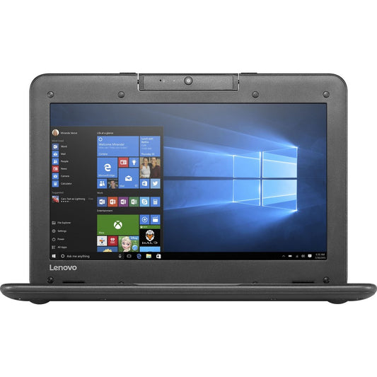 Ordinateur portable Lenovo N22 80S6001WCF 11,6" - 1366 x 768 - Intel Celeron N3060 Dual-core (2 cœurs) 1,60 GHz - 4 Go de RAM totale - 64 Go de mémoire flash - Noir professionnel 80S6001WCF
