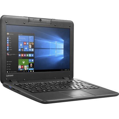 Ordinateur portable Lenovo N22 80S6001WCF 11,6" - 1366 x 768 - Intel Celeron N3060 Dual-core (2 cœurs) 1,60 GHz - 4 Go de RAM totale - 64 Go de mémoire flash - Noir professionnel 80S6001WCF