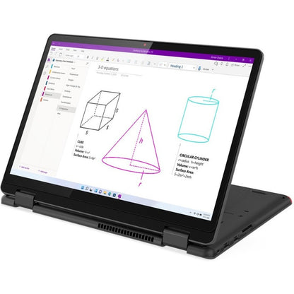Ordinateur portable Lenovo 13w Yoga 82S1000ACF 13,3" à écran tactile - WUXGA - 1920 x 1200 - AMD Ryzen 3 5425U Quad-core (4 cœurs) 2,70 GHz - 4 Go de RAM totale - 4 Go de mémoire embarquée - 128 Go SSD - Thunder Black 82S1000ACF