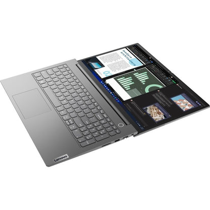 Ordinateur portable Lenovo ThinkBook 15 G4 ABA 21DL000CUS 15,6" - Full HD - 1920 x 1080 - AMD Ryzen 3 5425U Quad-core (4 Core) 2,70 GHz - 8 Go de RAM totale - 8 Go de mémoire embarquée - SSD 256 Go - Gris minéral 21DL000CUS