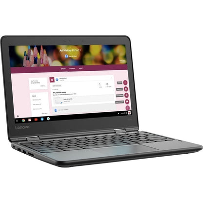 Lenovo 300e Chromebook 2e génération 81MB006RUS Chromebook à écran tactile 11,6" - HD - 1366 x 768 - Intel Celeron N4120 Quad-core (4 cœurs) 1,10 GHz - 8 Go de RAM totale - 64 Go de mémoire flash - Noir 81MB006RUS