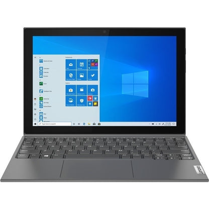 Lenovo IdeaPad Duet 3 10IGL05 82AT00LLUS Ordinateur portable 2 en 1 à écran tactile détachable de 10,3 pouces - WUXGA - 1920 x 1200 - Intel Celeron N4020 Dual-core (2 cœurs) 1,10 GHz - 4 Go de RAM totale - 64 Go de mémoire flash - Gris graphite 82AT00LLUS