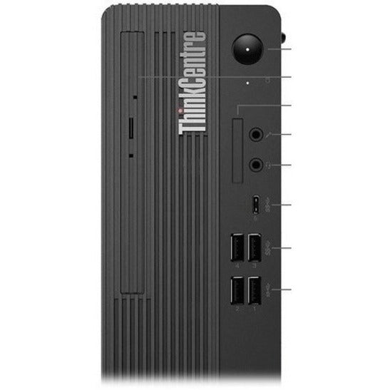 Ordinateur de bureau Lenovo ThinkCentre M80s 11CU003SUS - Intel Core i7 10e génération i7-10700 Octa-core (8 cœurs) 2,90 GHz - 16 Go de RAM DDR4 SDRAM - 512 Go de SSD M.2 PCI Express NVMe 3.0 x4 - Petit facteur de forme - Noir 11CU003SUS