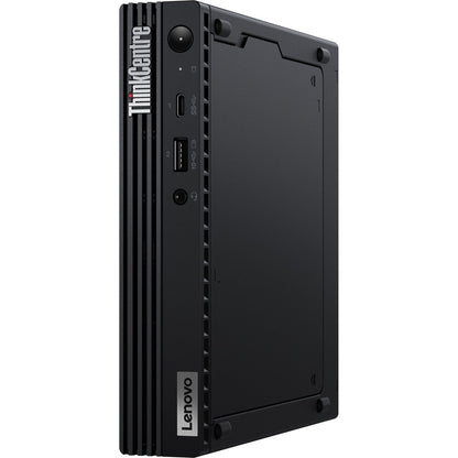 Ordinateur de bureau Lenovo ThinkCentre M80q 11DN008YUS - Intel Core i5 10e génération i5-10500T Hexa-core (6 cœurs) 2,30 GHz - 16 Go RAM DDR4 SDRAM - 256 Go SSD M.2 PCI Express NVMe x4 - Minuscule - Noir 11DN008YUS