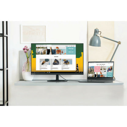 Moniteur LCD LED Full HD 27" Lenovo L27m-28 - 16:9 - Noir 65E6KCC1US