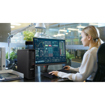 Lenovo ThinkStation P350 30E5004EUS Workstation - 1 x Intel Core i5 Hexa-core (6 Core) i5-11500 11th Gen 2.70 GHz - 16 GB DDR4 SDRAM RAM - 512 GB SSD - Small Form Factor 30E5004EUS