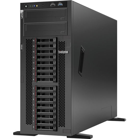 Lenovo ThinkSystem ST550 7X10A0EGNA 4U Tower Server - 1 x Intel Xeon Silver 4208 2.10 GHz - 32 GB RAM - 12Gb/s SAS, Serial ATA/600 Controller 7X10A0EGNA