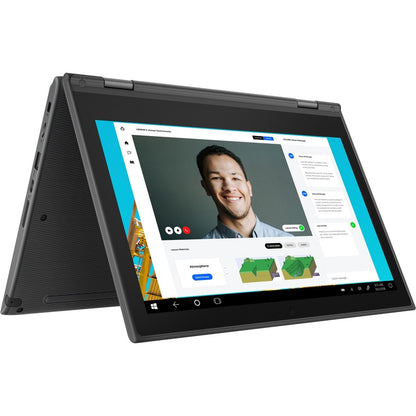 Netbook Lenovo 300e Windows 2e génération 82GK001UUS Écran tactile 11,6" - HD - 1366 x 768 - AMD 3015e Dual-core (2 cœurs) 1,20 GHz - 4 Go de RAM totale - 4 Go de mémoire intégrée - 64 Go de mémoire flash - Noir 82GK001UUS
