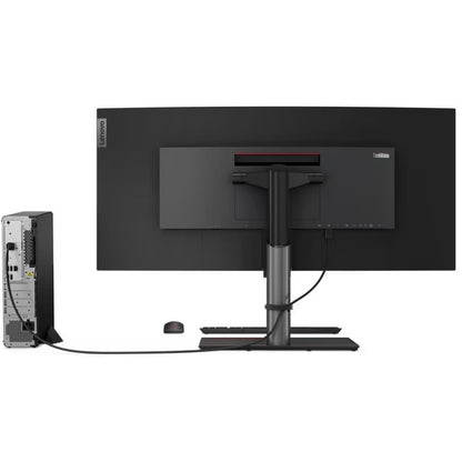 Ordinateur de bureau Lenovo ThinkCentre M80s Gen 3 11TG000ECA - Intel Core i7 12e génération i7-12700 Dodeca-core (12 cœurs) 2,10 GHz - 16 Go RAM DDR5 SDRAM - Petit facteur de forme - Noir corbeau 11TG000ECA