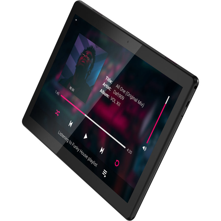 Tablette Lenovo Tab M10 TB-X505F - 10,1" - Cortex A53 Quad-core (4 Core) 2 GHz - 2 Go RAM - 16 Go Stockage - Android 9.0 Pie - Noir Ardoise ZA4G0000US