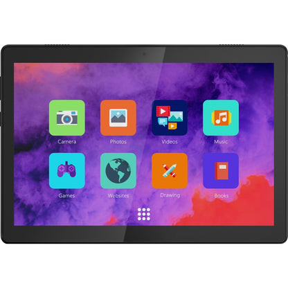 Tablette Lenovo Tab M10 TB-X505F - 10,1" - Cortex A53 Quad-core (4 Core) 2 GHz - 2 Go RAM - 16 Go Stockage - Android 9.0 Pie - Noir Ardoise ZA4G0000US