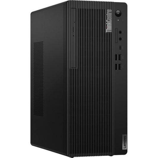 Ordinateur de bureau Lenovo ThinkCentre M90t Gen 3 11TN001PCA - Intel Core i5 12e génération i5-12500 Hexa-core (6 cœurs) 3 GHz - 8 Go de RAM DDR5 SDRAM - 256 Go NVMe M.2 PCI Express PCI Express NVMe 4.0 x4 SSD - Tour - Noir 11TN001PCA