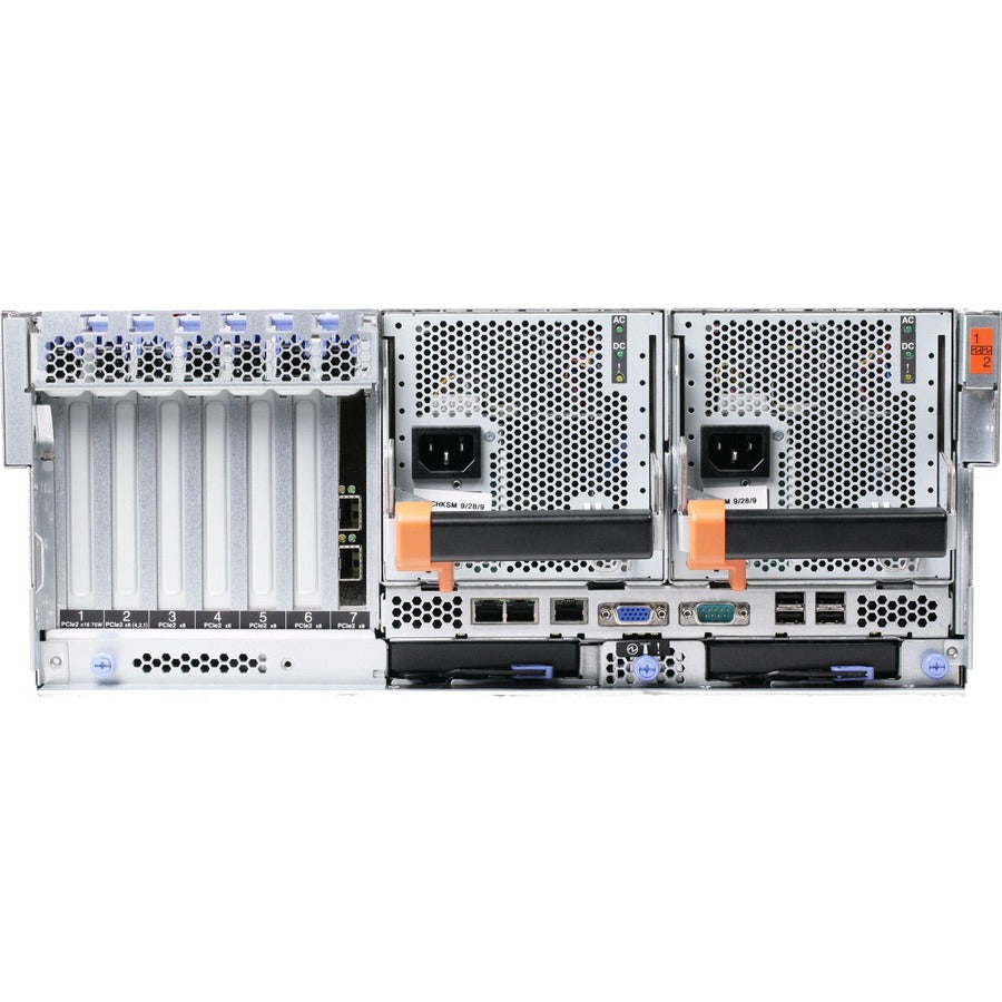 Serveur rack 4U Lenovo System x x3950 X5 7143D3U - 4 x Intel Xeon E7-4860 2,26 GHz - 128 Go de RAM - 3,20 To SSD - (16 x 200 Go) Configuration SSD - Contrôleur Serial ATA/600 7143D3U