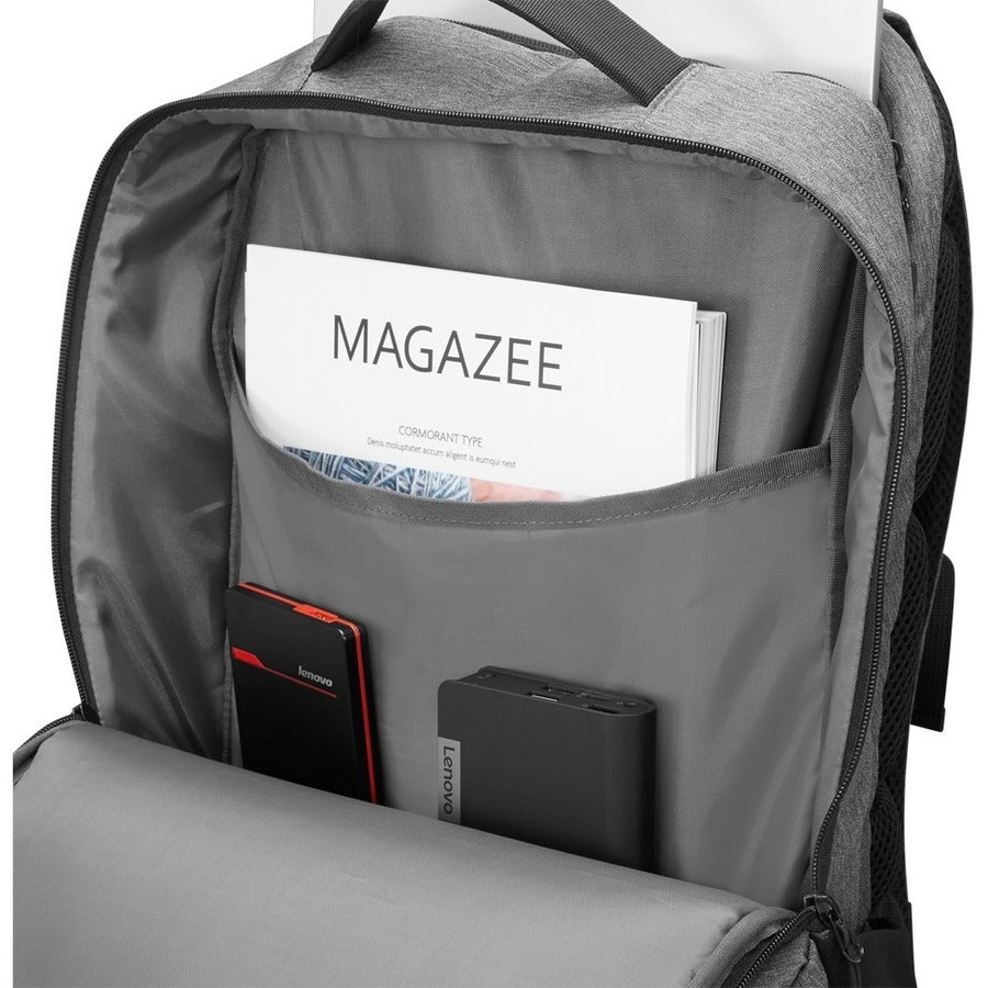 Lenovo Urban Carrying Case (Backpack) for 17" to 17.3" Notebook - Charcoal Gray GX40X54263
