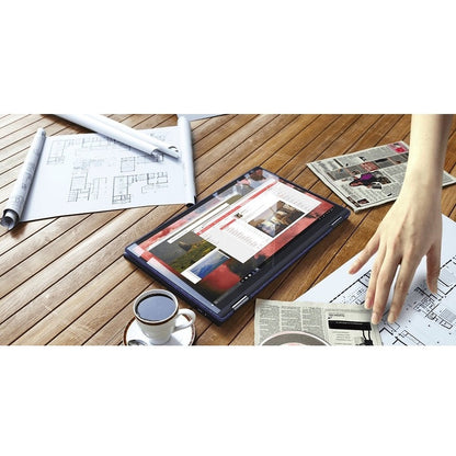 Lenovo Yoga 6 13ARE05 82FN0024CF Ordinateur portable convertible 2 en 1 à écran tactile 13,3" - Full HD - 1920 x 1080 - AMD Ryzen 7 4700U Octa-core (8 Core) 2 GHz - 8 Go de RAM totale - SSD 512 Go - Bleu abysse 82FN0024CF