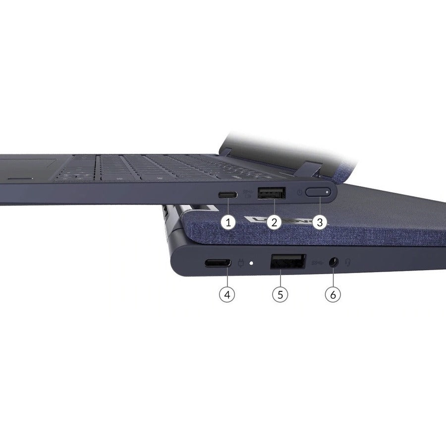 Lenovo Yoga 6 13ARE05 82FN0024CF Ordinateur portable convertible 2 en 1 à écran tactile 13,3" - Full HD - 1920 x 1080 - AMD Ryzen 7 4700U Octa-core (8 Core) 2 GHz - 8 Go de RAM totale - SSD 512 Go - Bleu abysse 82FN0024CF