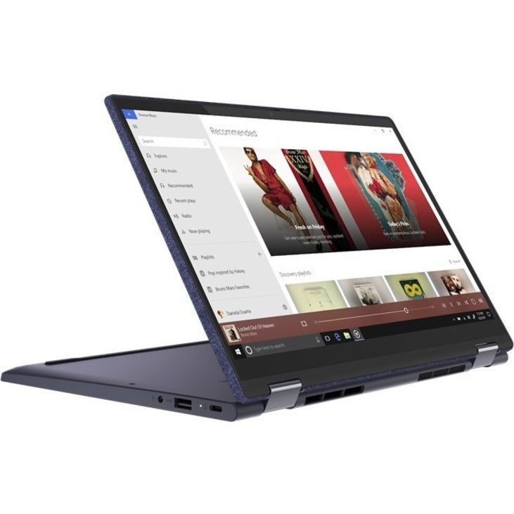 Lenovo Yoga 6 13ARE05 82FN0024CF Ordinateur portable convertible 2 en 1 à écran tactile 13,3" - Full HD - 1920 x 1080 - AMD Ryzen 7 4700U Octa-core (8 Core) 2 GHz - 8 Go de RAM totale - SSD 512 Go - Bleu abysse 82FN0024CF