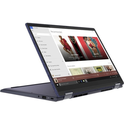 Lenovo Yoga 6 13ARE05 82FN0024CF Ordinateur portable convertible 2 en 1 à écran tactile 13,3" - Full HD - 1920 x 1080 - AMD Ryzen 7 4700U Octa-core (8 Core) 2 GHz - 8 Go de RAM totale - SSD 512 Go - Bleu abysse 82FN0024CF
