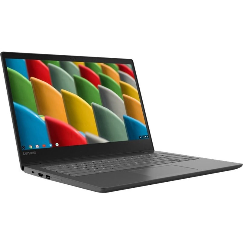 Lenovo Chromebook S330 81JW001ECC Chromebook 14" - HD - 1366 x 768 - ARM Cortex A72 Quad-core (4 Core) 2,10 GHz + Cortex A53 1,30 GHz - 4 Go de RAM totale - 64 Go de mémoire flash - Noir professionnel 81JW001ECC