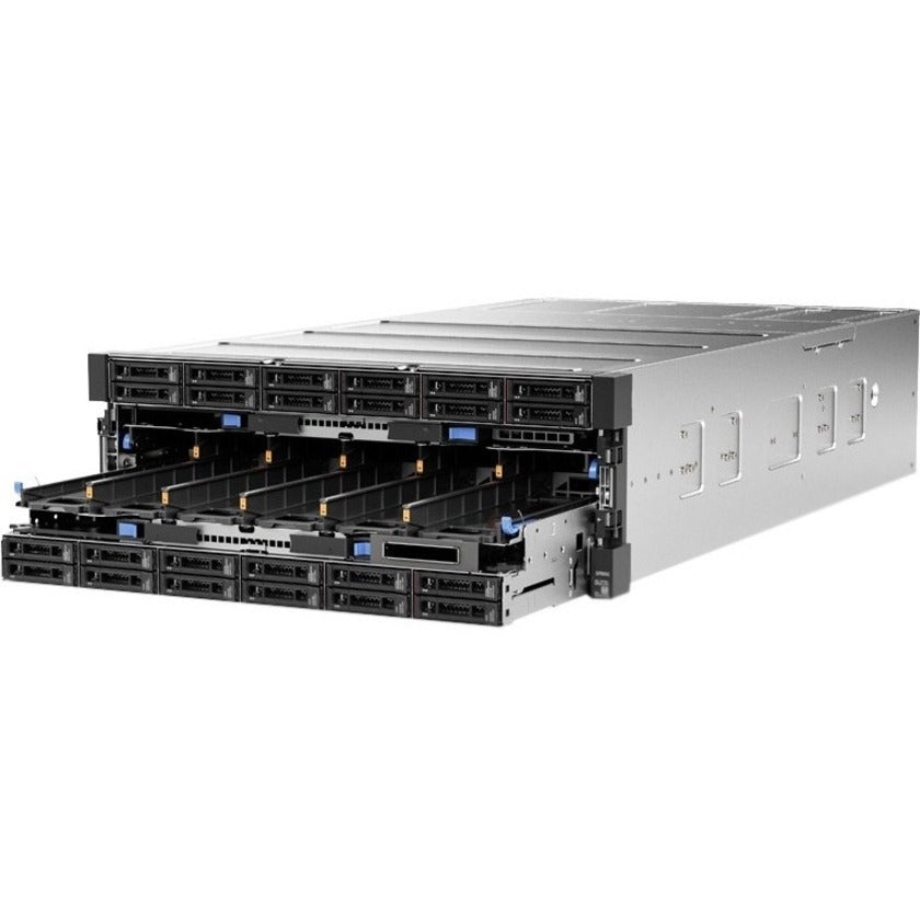 Lenovo ThinkSystem SR950 7X12A02UNA 4U Rack Server - 4 x Intel Xeon Gold 5220 2.20 GHz - 128 GB RAM - 12Gb/s SAS, Serial ATA/600 Controller 7X12A02UNA