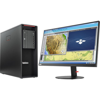 Lenovo ThinkStation P520 30BE00LCUS Workstation - 1 x Intel Xeon Deca-core (10 Core) W-2255 3.70 GHz - 256 GB DDR4 SDRAM RAM - 2 TB HDD - 1 TB SSD - Tower 30BE00LCUS